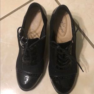 Black Dress Shoes w/heel